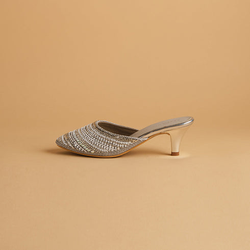 Ayesha Embroidered Mules